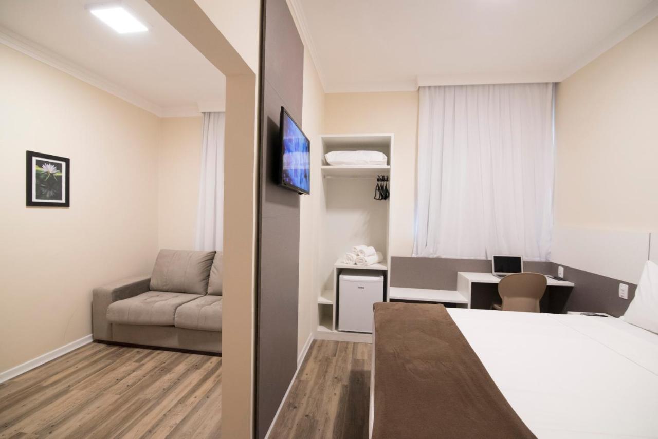 Hotel H2 Congonhas คองโกนญัส ภายนอก รูปภาพ A typical room at the hotel