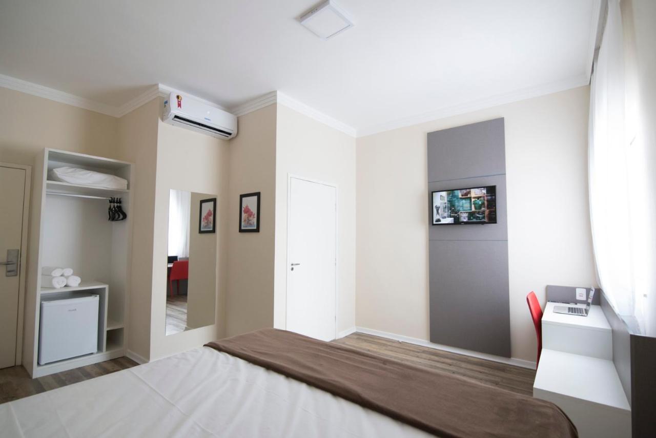 Hotel H2 Congonhas คองโกนญัส ภายนอก รูปภาพ A room at the hotel