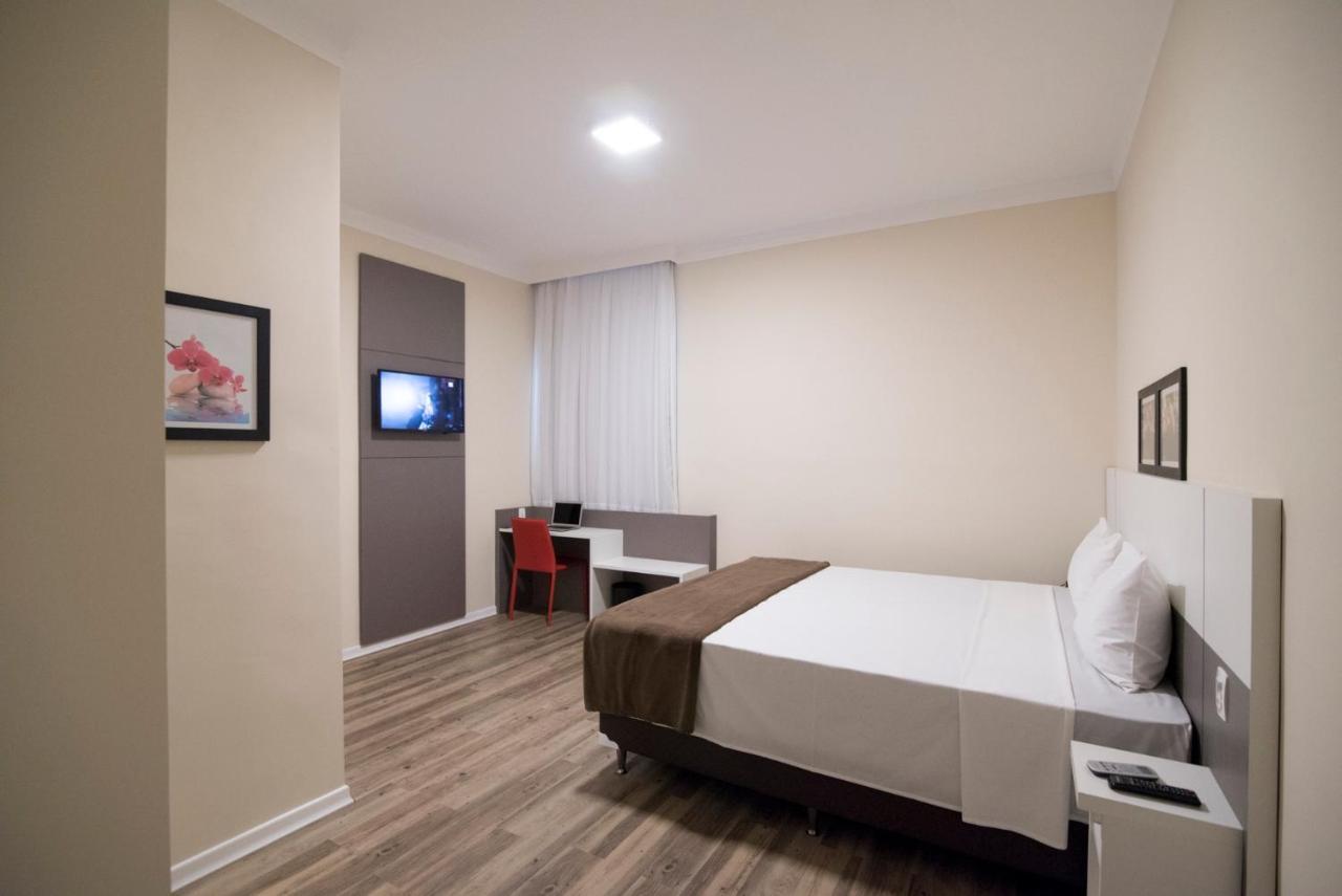 Hotel H2 Congonhas คองโกนญัส ภายนอก รูปภาพ A room at the hotel